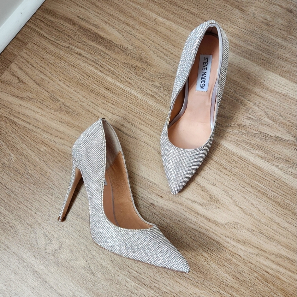 Steve Madden Rhinestone Heels